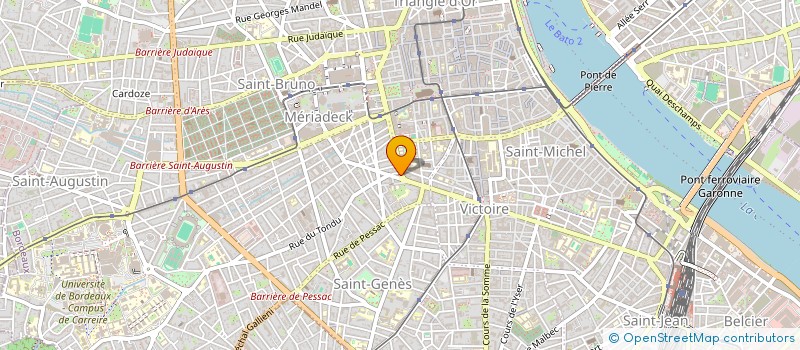 localisation de l'entreprise MONSIEUR JULIEN FESIL  BORDEAUX