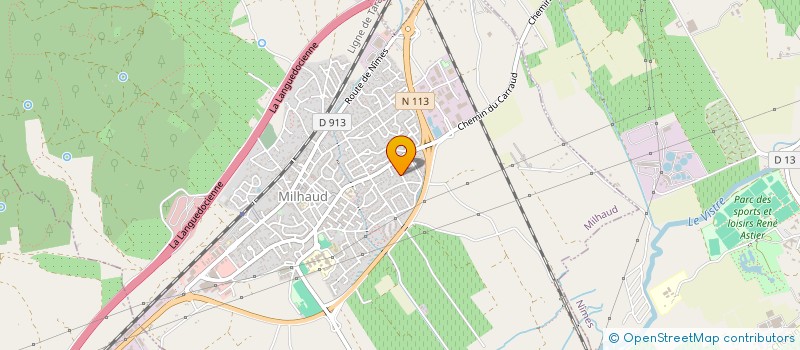 localisation de l'entreprise MONSIEUR JULIEN FIEUJEAN  MILHAUD