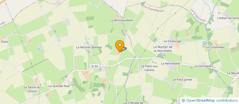 localisation de l'entreprise MONSIEUR JULIEN FILLAUDEAU à BOUVRON