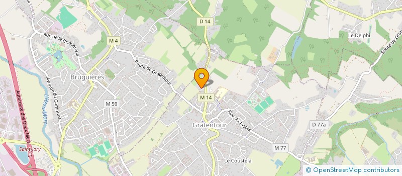 localisation de l'entreprise MONSIEUR JULIEN FINOS  GRATENTOUR