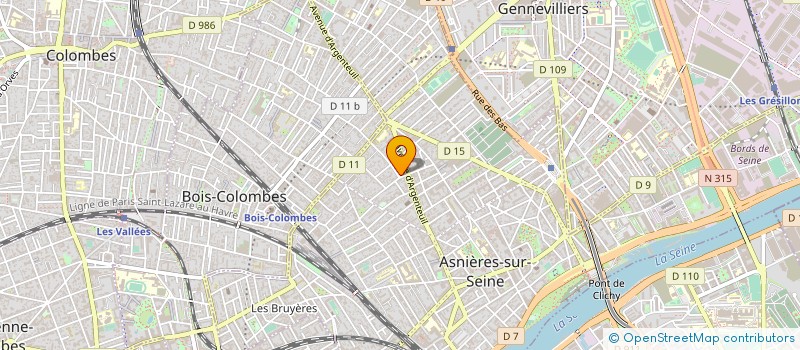localisation de l'entreprise MONSIEUR JULIEN FISCHEL à ASNIERES-SUR-SEINE