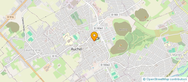 localisation de l'entreprise MONSIEUR JULIEN FISCHER  AUCHEL