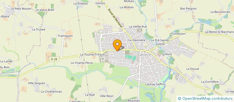 localisation de l'entreprise MONSIEUR JULIEN FIXOT  LANGAN