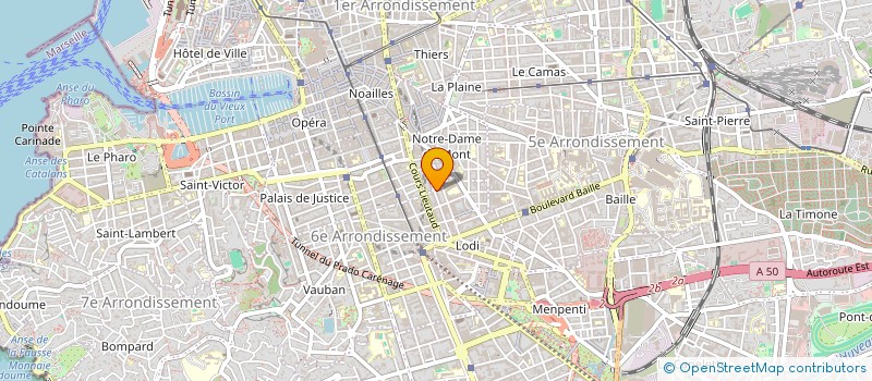 localisation de l'entreprise MONSIEUR JULIEN FLORENS à MARSEILLE
