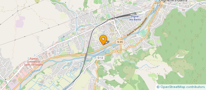 localisation de l'entreprise MONSIEUR JULIEN FLORENT à DIGNE-LES-BAINS