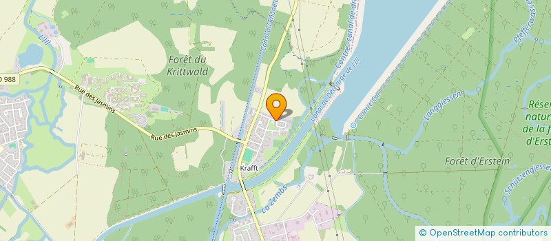 localisation de l'entreprise MONSIEUR JULIEN FOBER  ERSTEIN