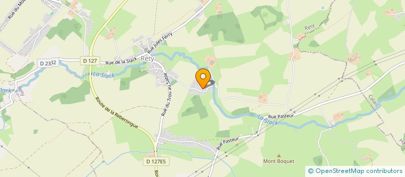 localisation de l'entreprise MONSIEUR JULIEN FOLY  RETY