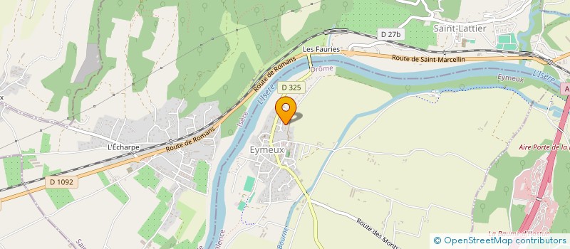 localisation de l'entreprise MONSIEUR JULIEN FONDRIESCHI  EYMEUX