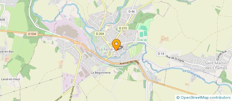 localisation de l'entreprise MONSIEUR JULIEN FOREST à FERTE-GAUCHER (LA)