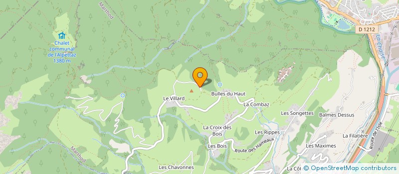 localisation de l'entreprise MONSIEUR JULIEN FORESTIER à MARTHOD