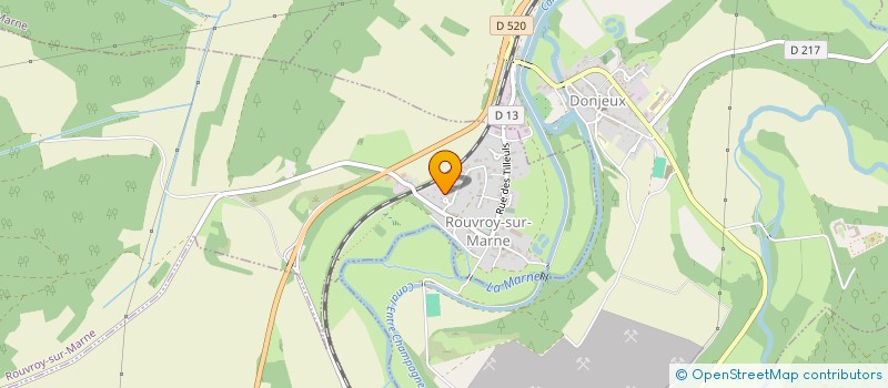localisation de l'entreprise MONSIEUR JULIEN FORET à ROUVROY-SUR-MARNE