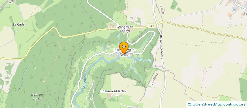 localisation de l'entreprise MONSIEUR JULIEN FORNES  LADOYE-SUR-SEILLE