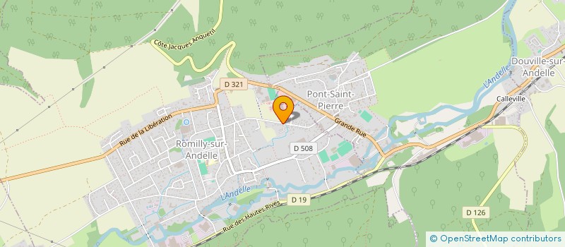 localisation de l'entreprise MONSIEUR JULIEN FOUCAULT  ROMILLY-SUR-ANDELLE