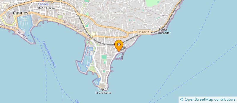localisation de l'entreprise MONSIEUR JULIEN FOUQUES à CANNES