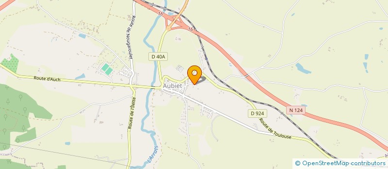 localisation de l'entreprise MONSIEUR JULIEN FOURCADE  CRASTES