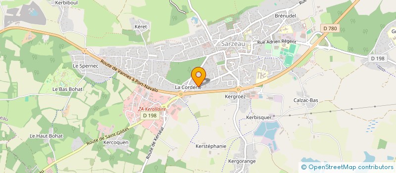 localisation de l'entreprise MONSIEUR JULIEN FOURMAUX  SARZEAU