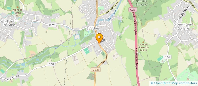 localisation de l'entreprise MONSIEUR JULIEN FOURNAISE  SAINT-MARTIN-LEZ-TATINGHEM