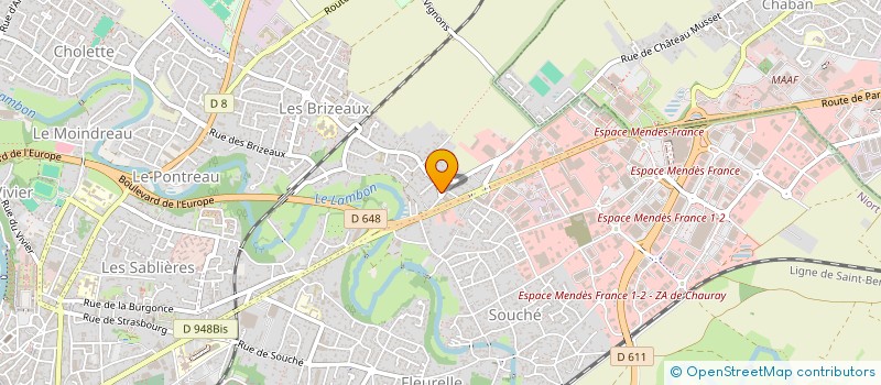 localisation de l'entreprise MONSIEUR JULIEN FOURNIER  NIORT