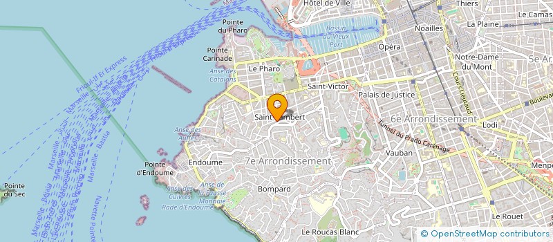 localisation de l'entreprise MONSIEUR JULIEN FOURNIER à MARSEILLE