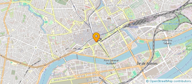 localisation de l'entreprise MONSIEUR JULIEN FRADET à NANTES