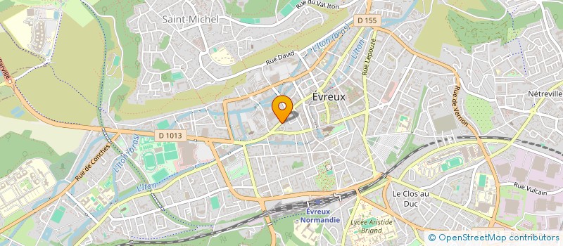 localisation de l'entreprise MONSIEUR JULIEN FRANCESCONI  EVREUX