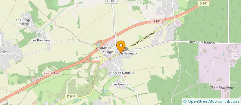 localisation de l'entreprise MONSIEUR JULIEN FRANCOIS à MORNAC