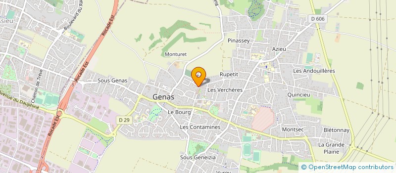 localisation de l'entreprise MONSIEUR JULIEN FRANCOIS ARTRU  GENAS