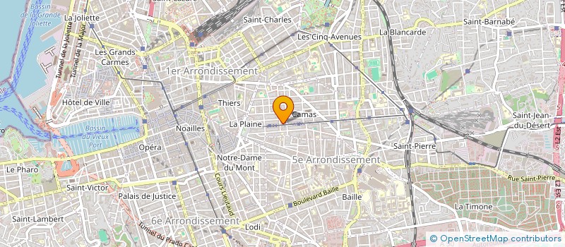 localisation de l'entreprise MONSIEUR JULIEN FRENDO à MARSEILLE