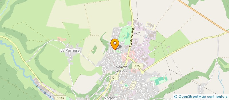 localisation de l'entreprise MONSIEUR JULIEN FRENETTE à NOGENT