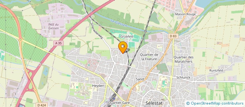 localisation de l'entreprise MONSIEUR JULIEN FRIEDRICH  HILSENHEIM