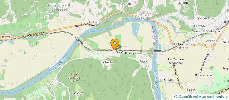 localisation de l'entreprise MONSIEUR JULIEN FRIEMANN  GROLEJAC