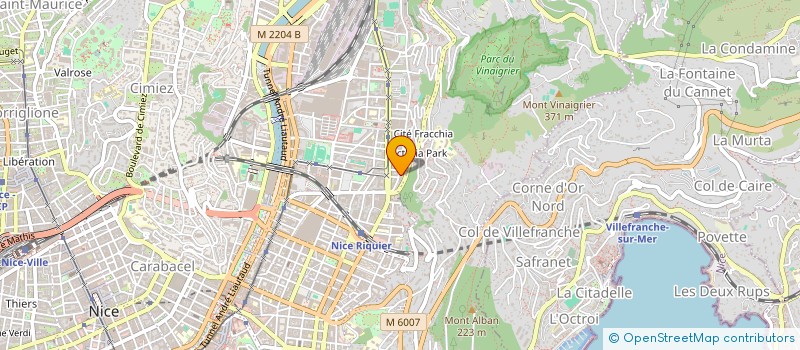 localisation de l'entreprise MONSIEUR JULIEN FRIGIERE  NICE