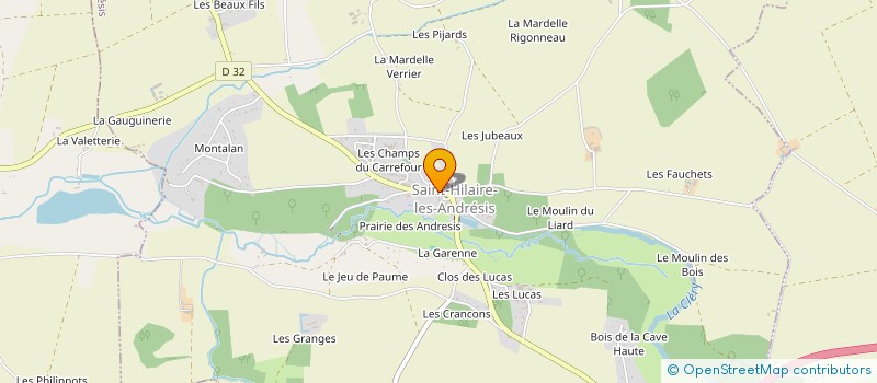 localisation de l'entreprise MONSIEUR JULIEN FRITSCH à SAINT-HILAIRE-LES-ANDRESIS