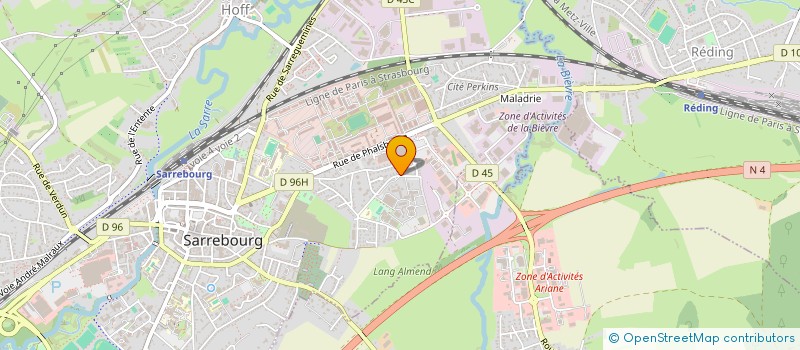 localisation de l'entreprise MONSIEUR JULIEN FRITZ  HULTEHOUSE