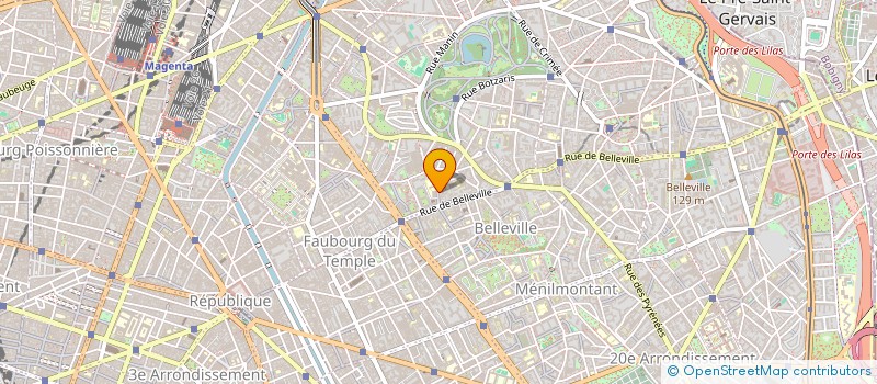 localisation de l'entreprise MONSIEUR JULIEN FROBERT  PARIS