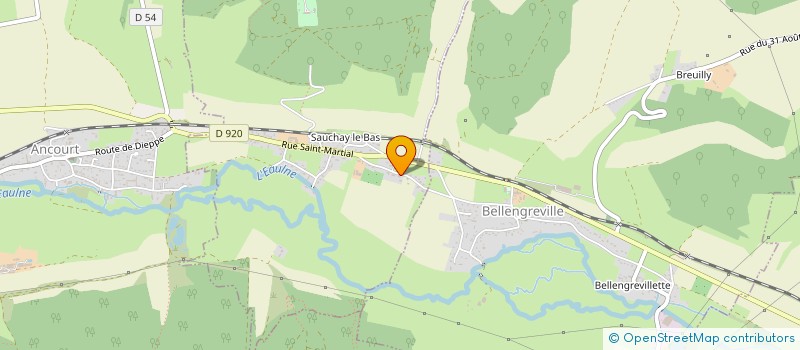 localisation de l'entreprise MONSIEUR JULIEN FROMENTIN  PETIT-CAUX