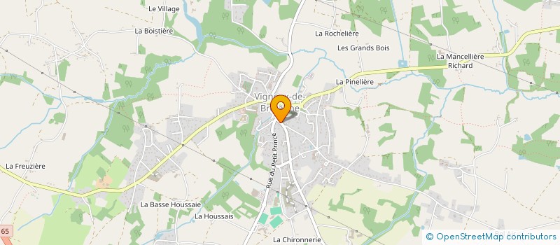 localisation de l'entreprise MONSIEUR JULIEN FROMENTIN à VIGNEUX-DE-BRETAGNE
