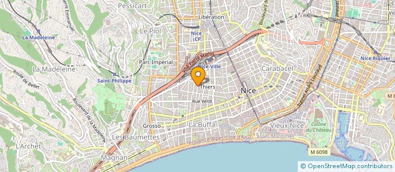 localisation de l'entreprise MONSIEUR JULIEN FULCONIS à NICE