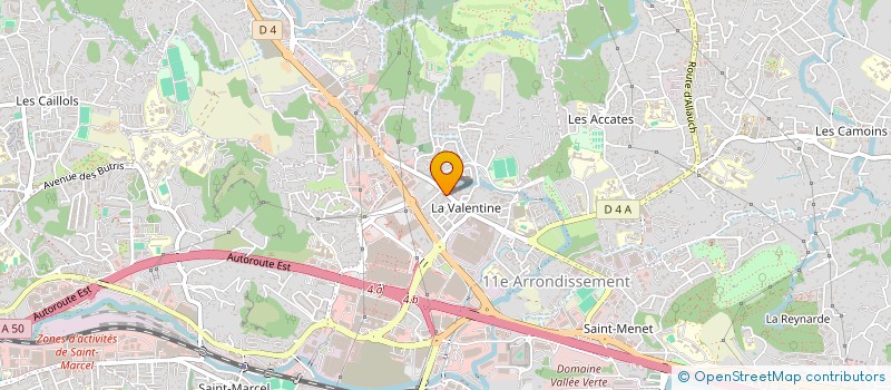 localisation de l'entreprise MONSIEUR JULIEN GABRIEL à MARSEILLE 11