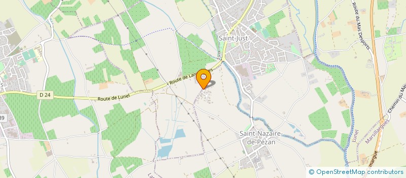 localisation de l'entreprise MONSIEUR JULIEN GADAIX  SAINT-NAZAIRE-DE-PEZAN