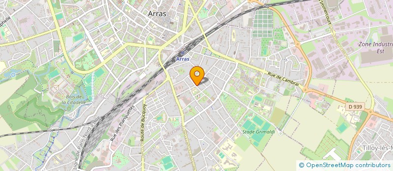 localisation de l'entreprise MONSIEUR JULIEN GAILLARD à ARRAS