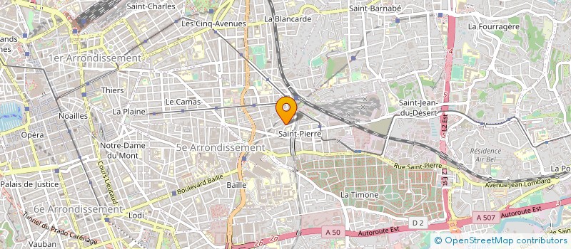 localisation de l'entreprise MONSIEUR JULIEN GAILLARD à MARSEILLE