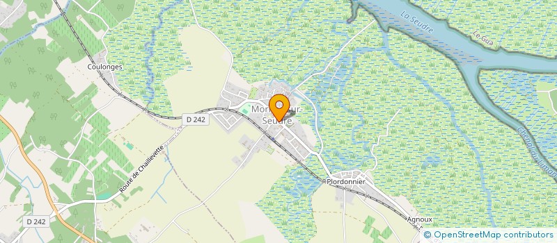 localisation de l'entreprise MONSIEUR JULIEN GAILLARD  MORNAC-SUR-SEUDRE