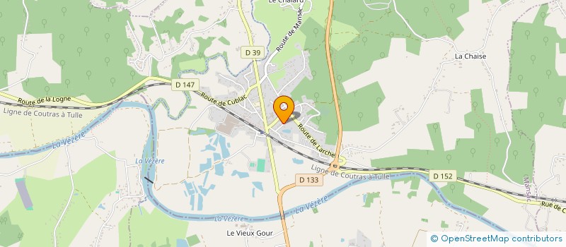 localisation de l'entreprise MONSIEUR JULIEN GALI  MANSAC