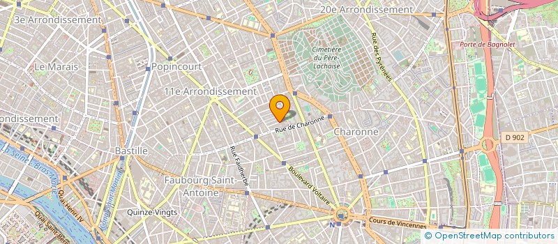 localisation de l'entreprise MONSIEUR JULIEN GALINIER  PARIS