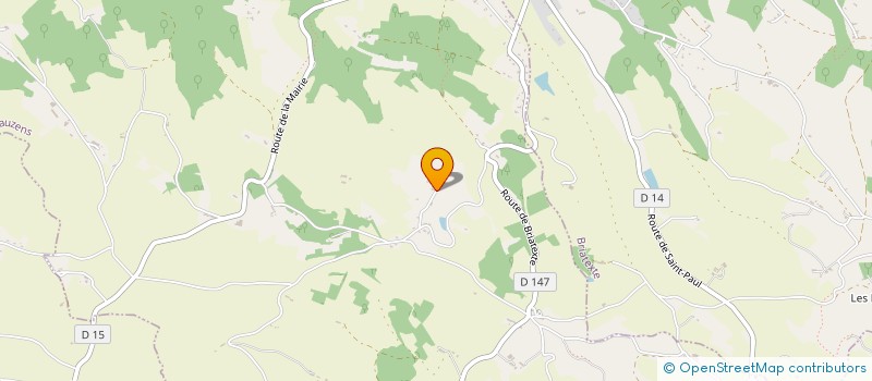 localisation de l'entreprise MONSIEUR JULIEN GALINIER  SAINT-GAUZENS