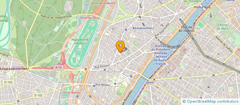 localisation de l'entreprise MONSIEUR JULIEN GALLEE  PARIS