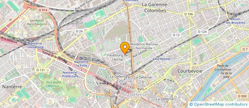 localisation de l'entreprise MONSIEUR JULIEN GALPIN à COURBEVOIE