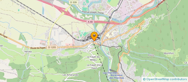 localisation de l'entreprise MONSIEUR JULIEN GANIS  SAINT-GERVAIS-LES-BAINS