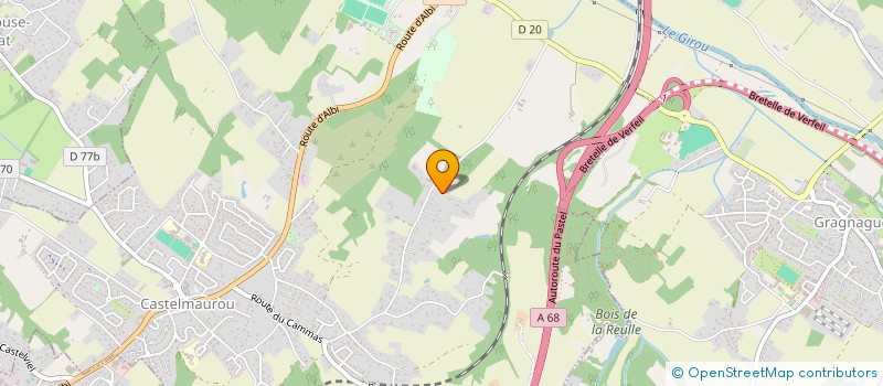 localisation de l'entreprise MONSIEUR JULIEN GANOT  CASTELMAUROU